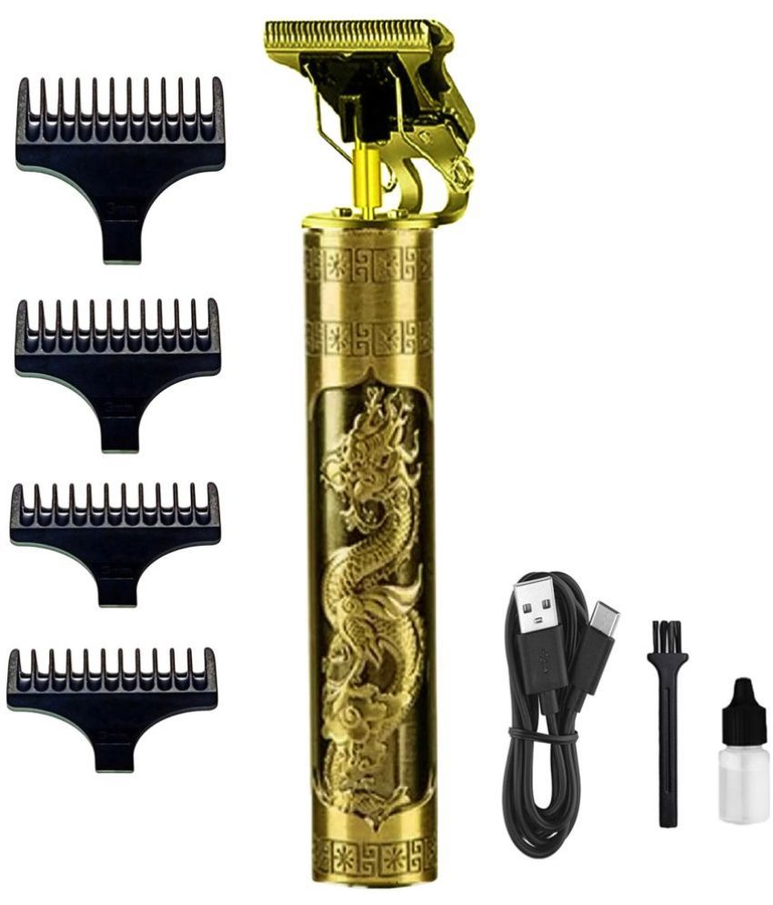     			geemy - Sharp Razor Cut Gold Cordless Beard Trimmer With 60 minutes Runtime