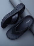 Big Fox - Black Men's Thong Flip Flop