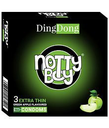 NottyBoy Fruit Flavoured Condoms for Men - 3 Units