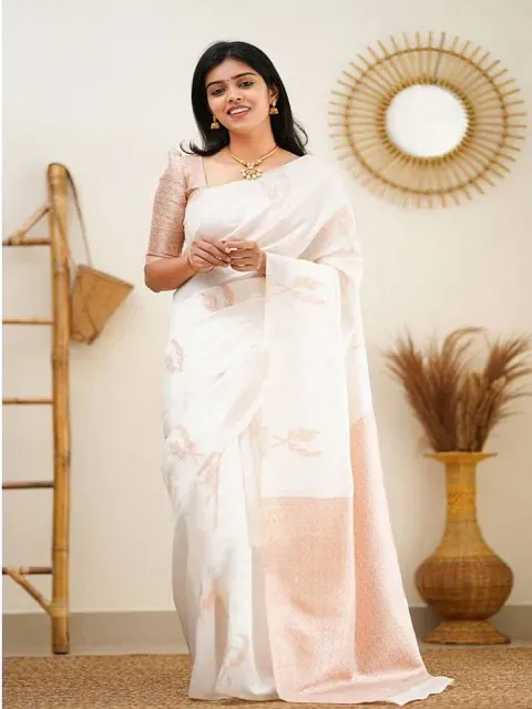 White Sarees: White Saree For Wedding | White Saree Online