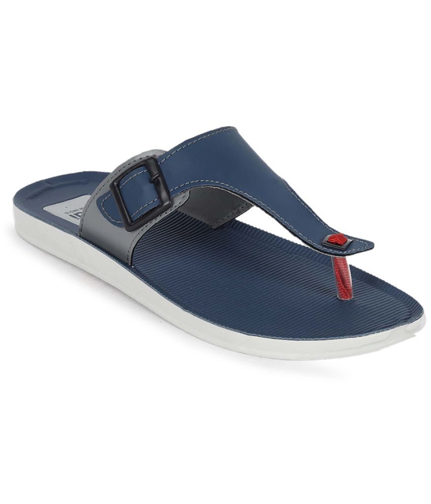     			Aadi - Blue Men's Floater Sandals