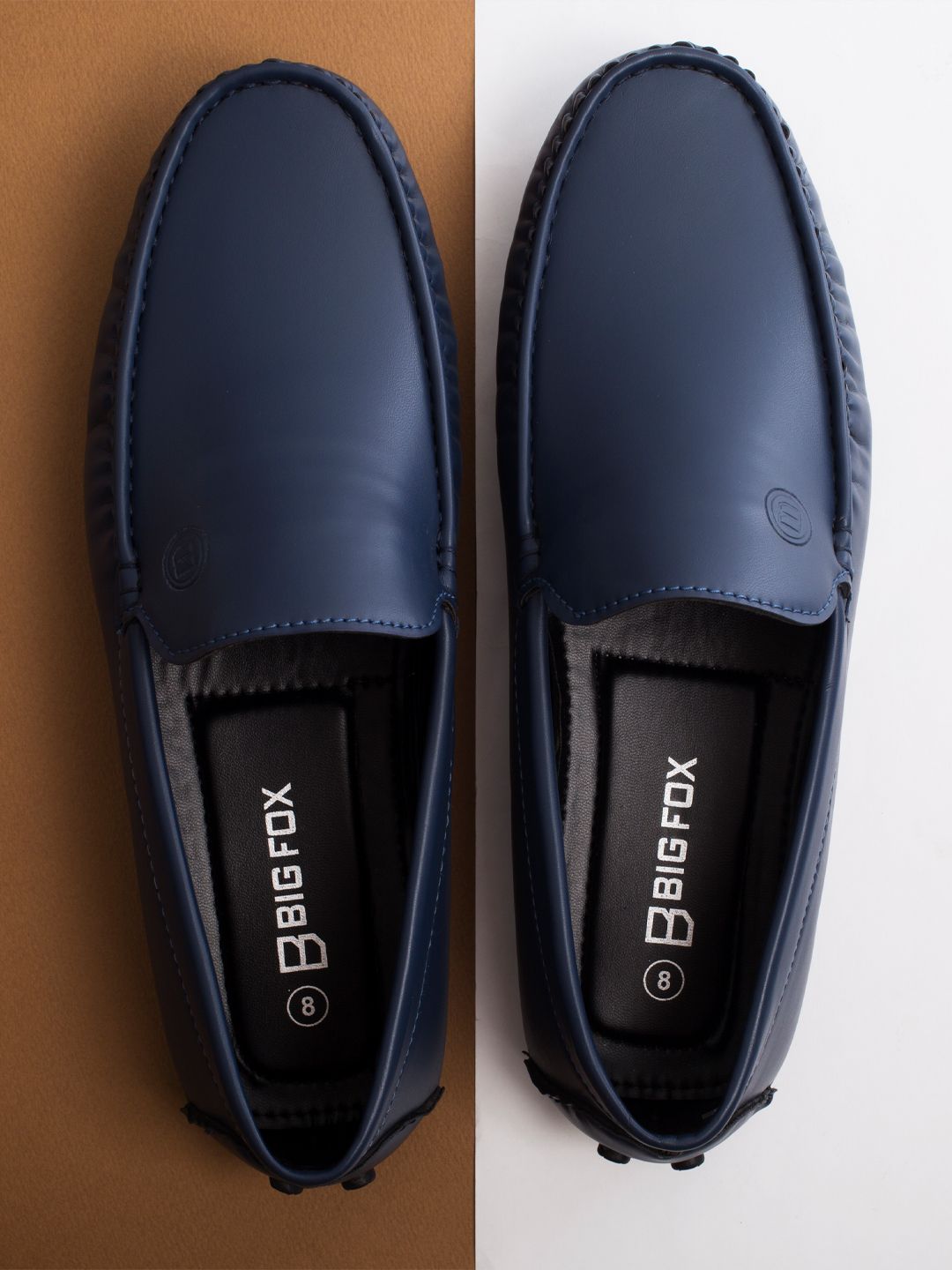     			Big Fox - Blue Men's Slip on