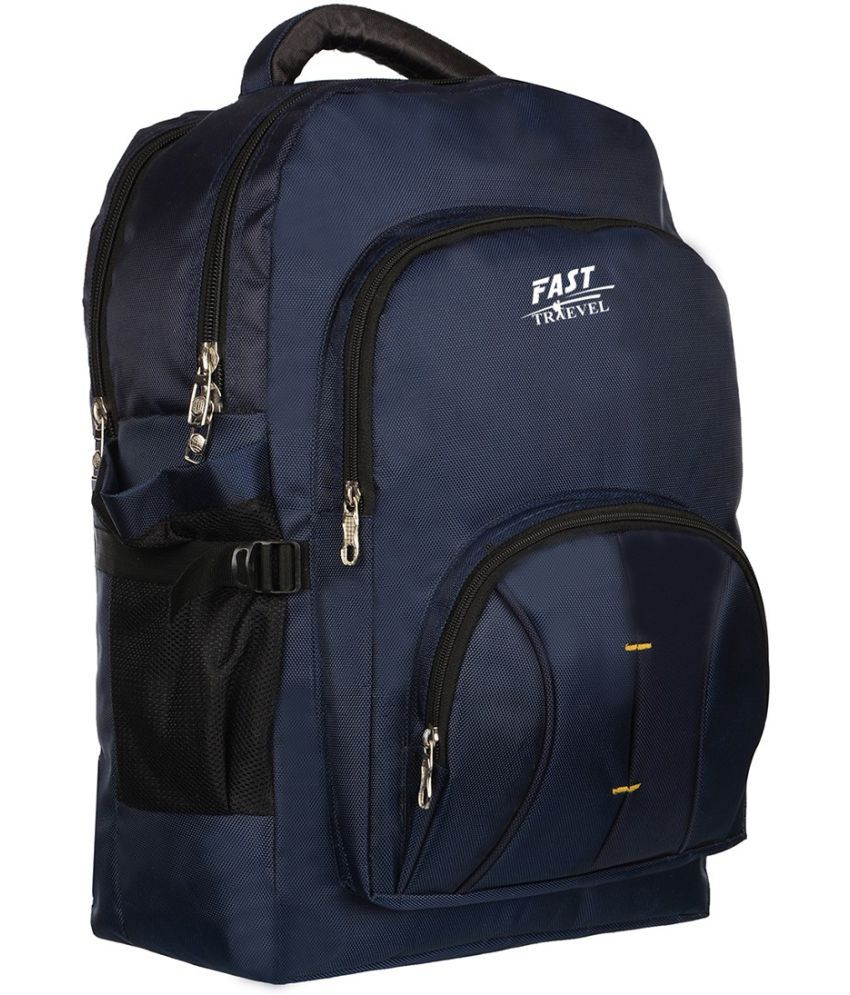     			FAST TRAVEL - Blue Polyester Backpack ( 30 Ltrs )