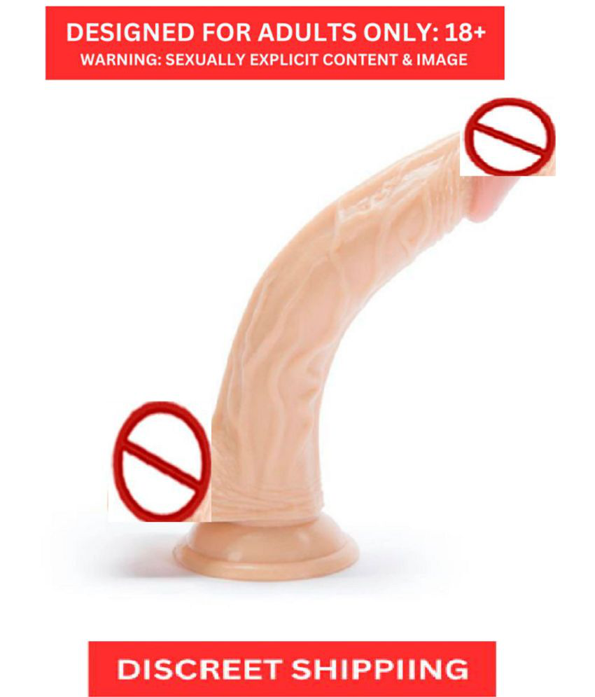     			Super Premium Quality Suction Base 9 Inch Pink Head Skin Dildo For Women By Knightriders