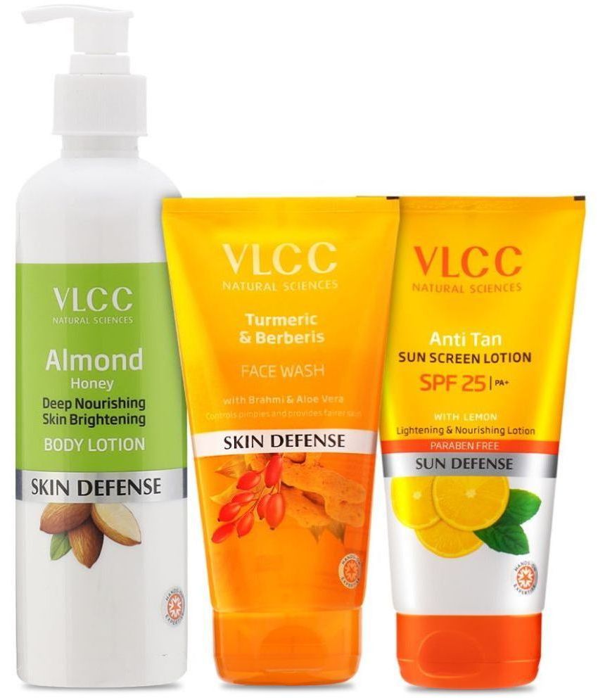     			VLCC - Sun Protection Lotion For All Skin Type 650 ml ( Pack of 3 )