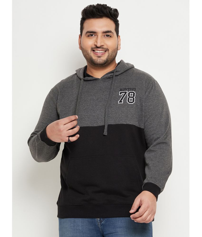     			AUSTIVO Fleece Hooded Men's Sweatshirt - Multi ( Pack of 1 )