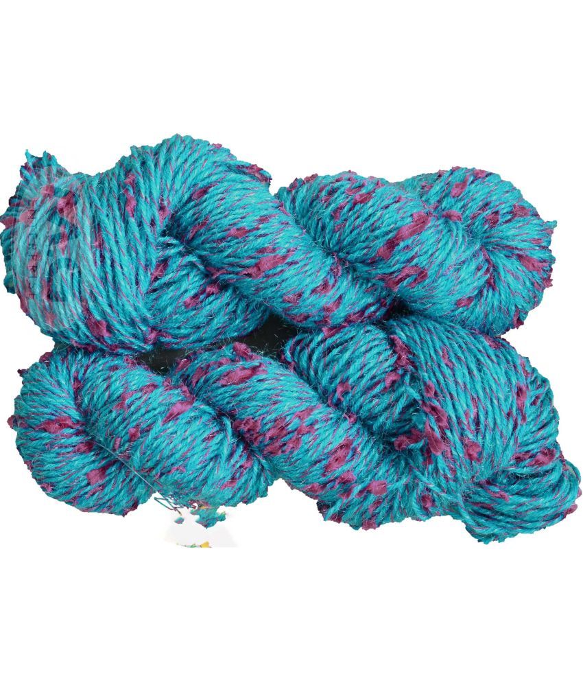     			M_G Veronica Teal (300 gm)  wool ART- IJCHank Hand knitting wool ART- IJC