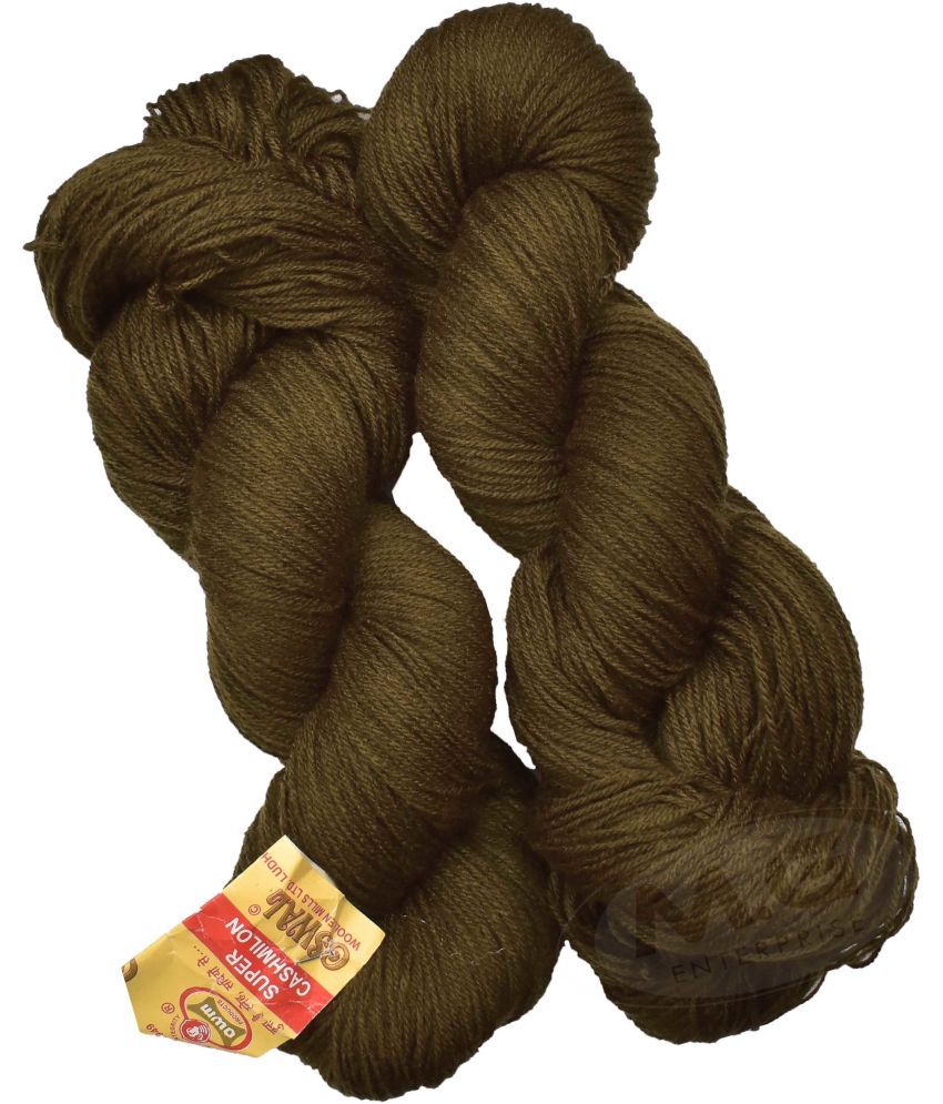     			Represents Oswal  3 Ply Knitting  Yarn Wool,  Mehndi 400 gm ART - AG