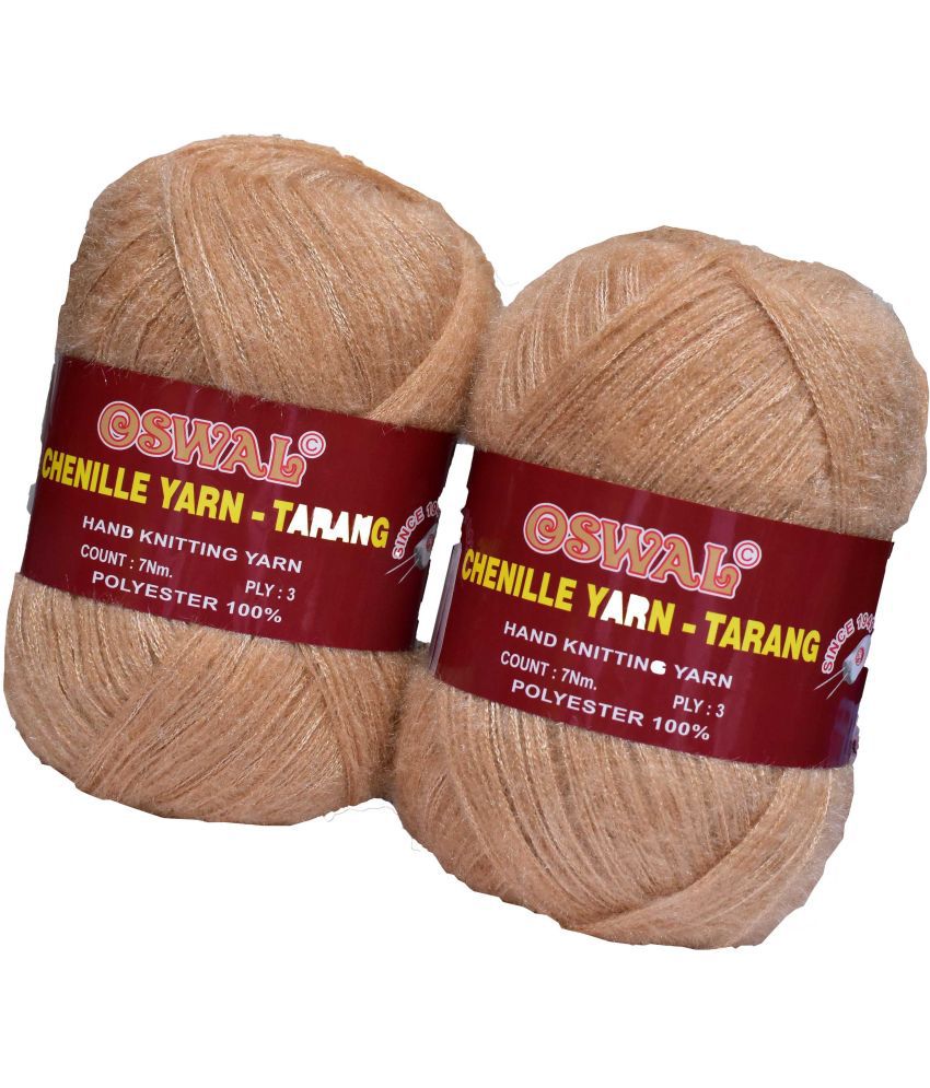     			Represents Oswal  3 Ply Knitting  Yarn Wool,  Skin 300 gm Art-HDH