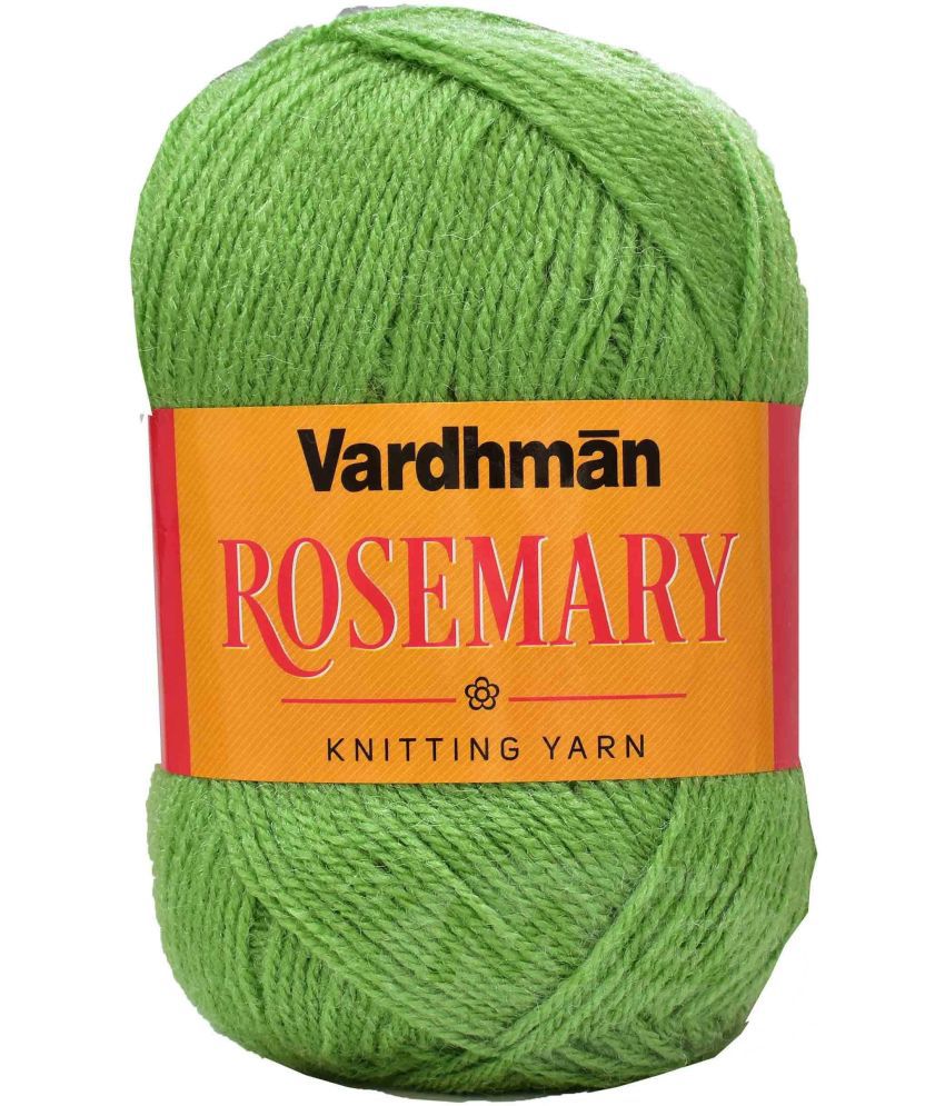     			Represents Vardhman K/K Rosemary Apple Green (200 gm) knitting wool Art-FIB
