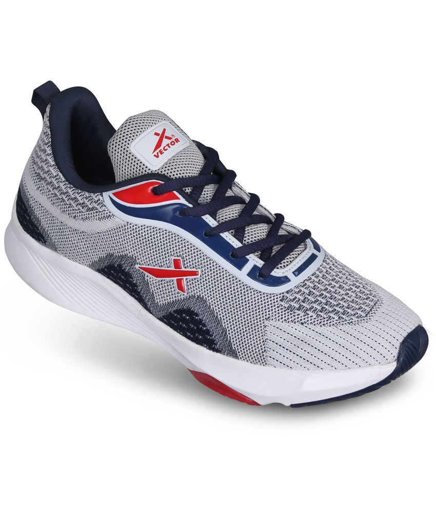     			Vector X SHARK White Men's Sports Running Shoes