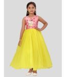 Aarika Nylon Gown For Girls ( Pack of 1 , Yellow )