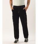 Bene Kleed Men Mid-Rise Relaxed Fit Cargo Jean with Contrast Stitch