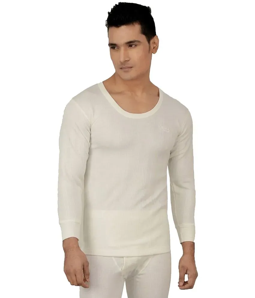 Buy Lux Inferno Men Cotton Thermal Top - Grey Online at Low Prices