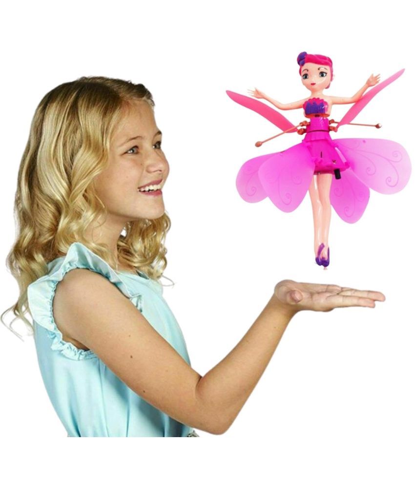     			Gatih Magical Sky Fllying Fairy Toys Wood Polish Block Hand Sensor Control Sky Dancers Kids Prince Toys 1 no.s