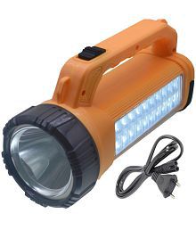 JMALL - 10W Rechargeable Flashlight Torch ( Pack of 1 )