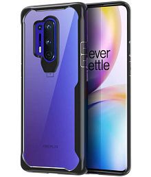 NBOX Bumper Cases Compatible For TPU Glossy Cases Oneplus 8 Pro ( Pack of 1 )