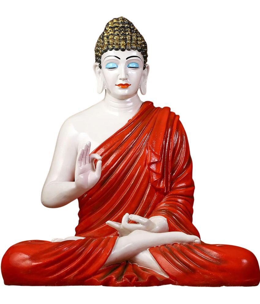     			GW Creations Samadhi Buddha Showpiece 38 cm - Pack of 1