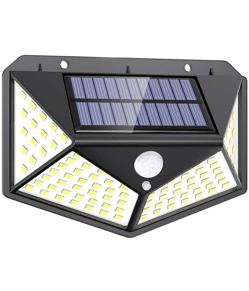     			HINGOL 3W Solar Outdoor Wall Light ( Pack of 1 )