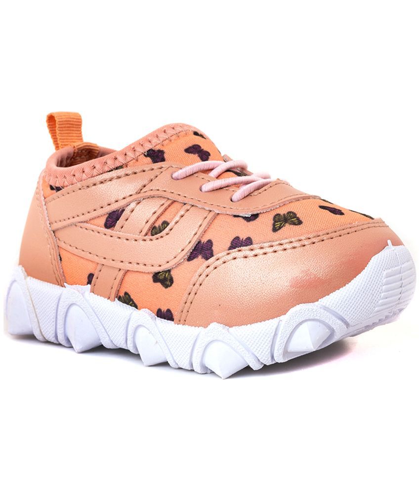     			KHADIM - Orange Boy's Sneakers ( 1 Pair )