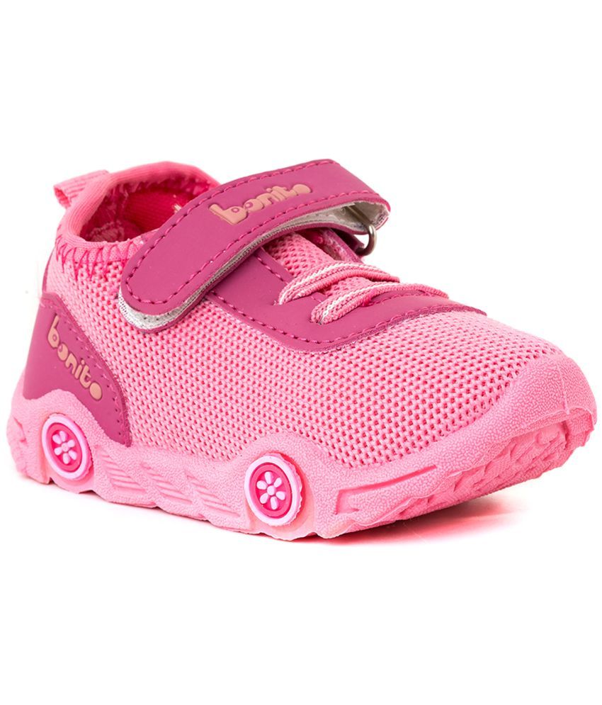     			KHADIM - Pink Boy's Sneakers ( 1 Pair )