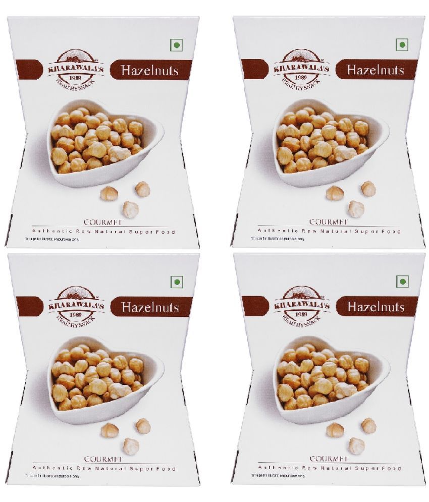     			KHARAWALA's United State Premium Jumbo Hazelnut (Pack of 4-200 Grams Each)