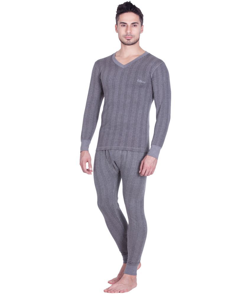     			Lux Inferno Charcoal Polyester Men's Thermal Tops ( Pack of 1 )