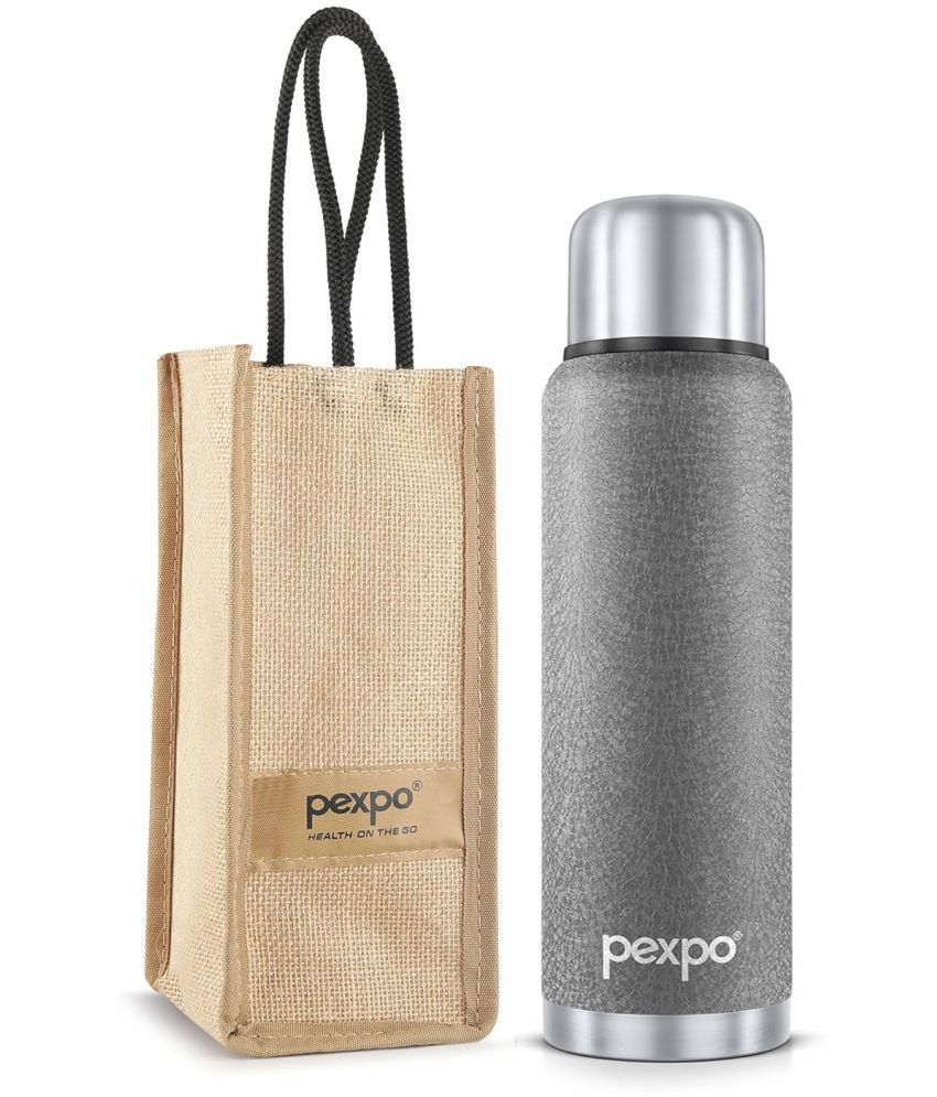     			Pexpo 24Hrs Hot/Cold Dark Grey Thermosteel Flask ( 1500 ml )