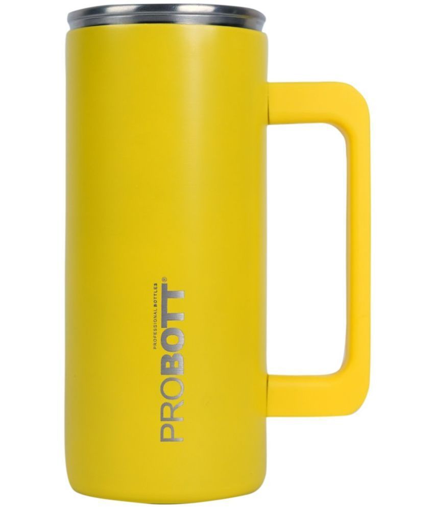     			Probott Brew Yellow Thermosteel Flask ( 400 ml )