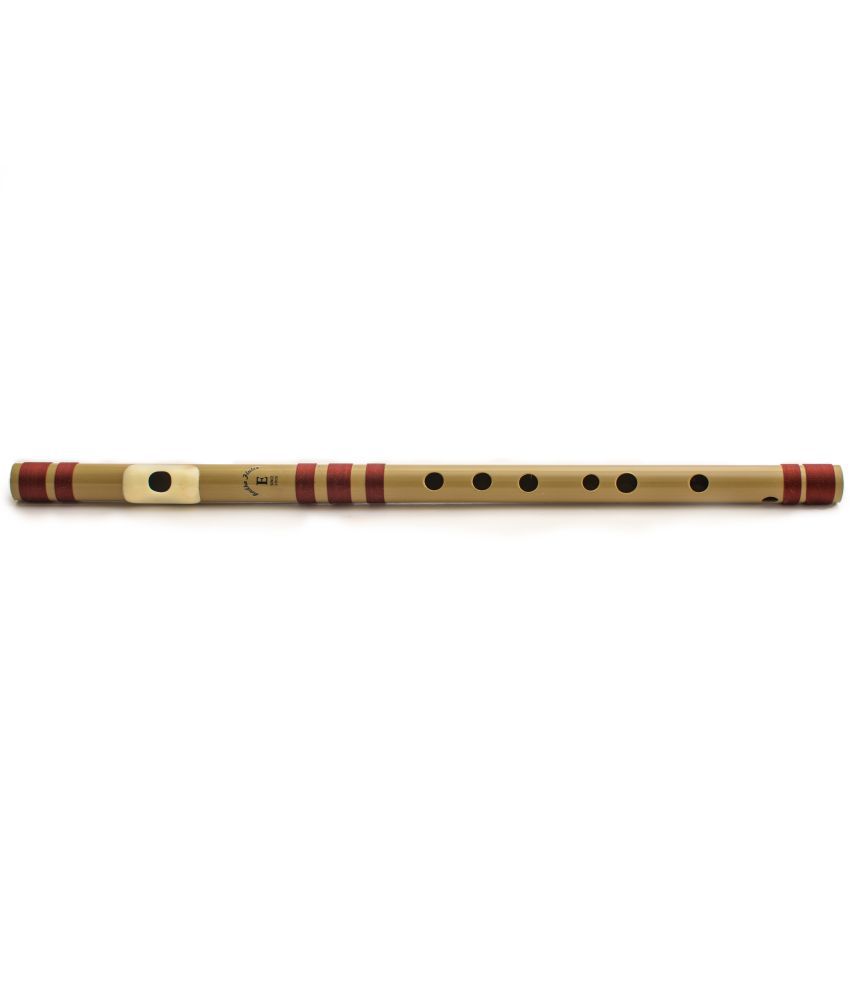     			Radhe Flutes PVC Fiber E Natural Bansuri Middle Octave Right Handed