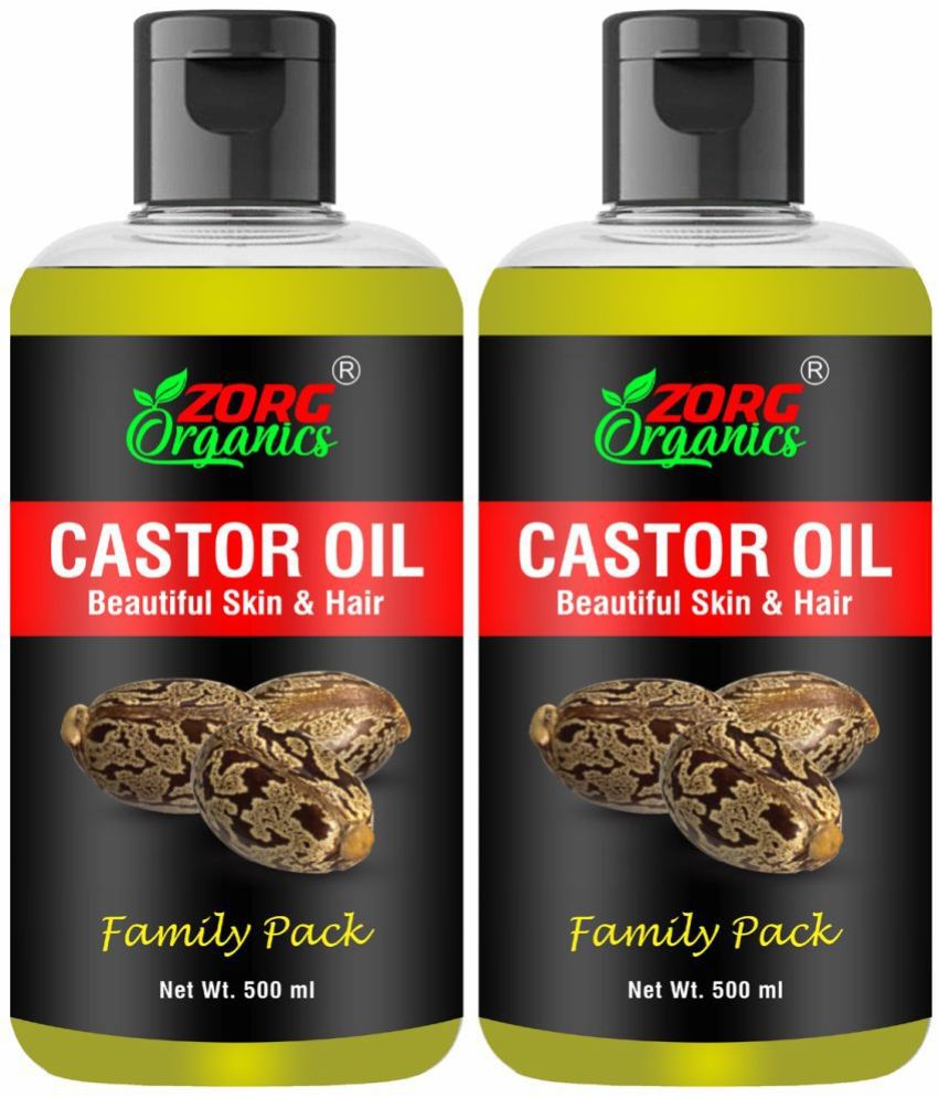     			Zorg Organics Hair Growth Castor Oil 1 kg ( Pack of 2 )
