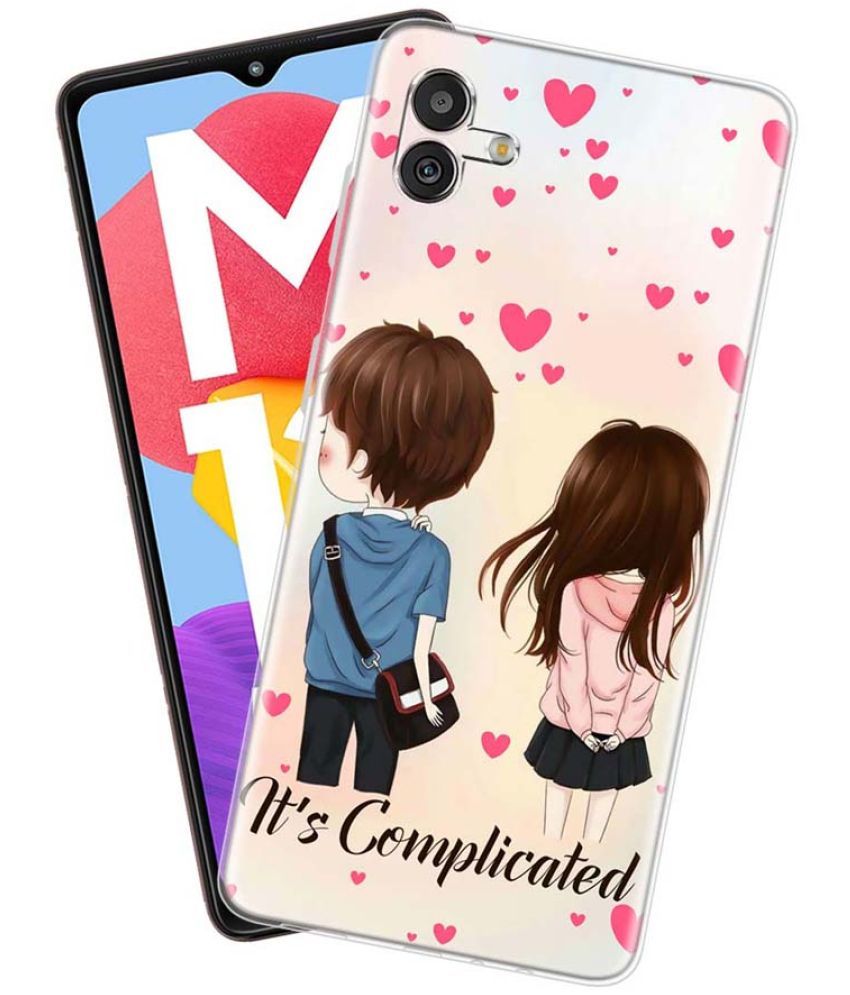     			Fashionury Multicolor Printed Back Cover Silicon Compatible For Samsung Galaxy M13 5g ( Pack of 1 )