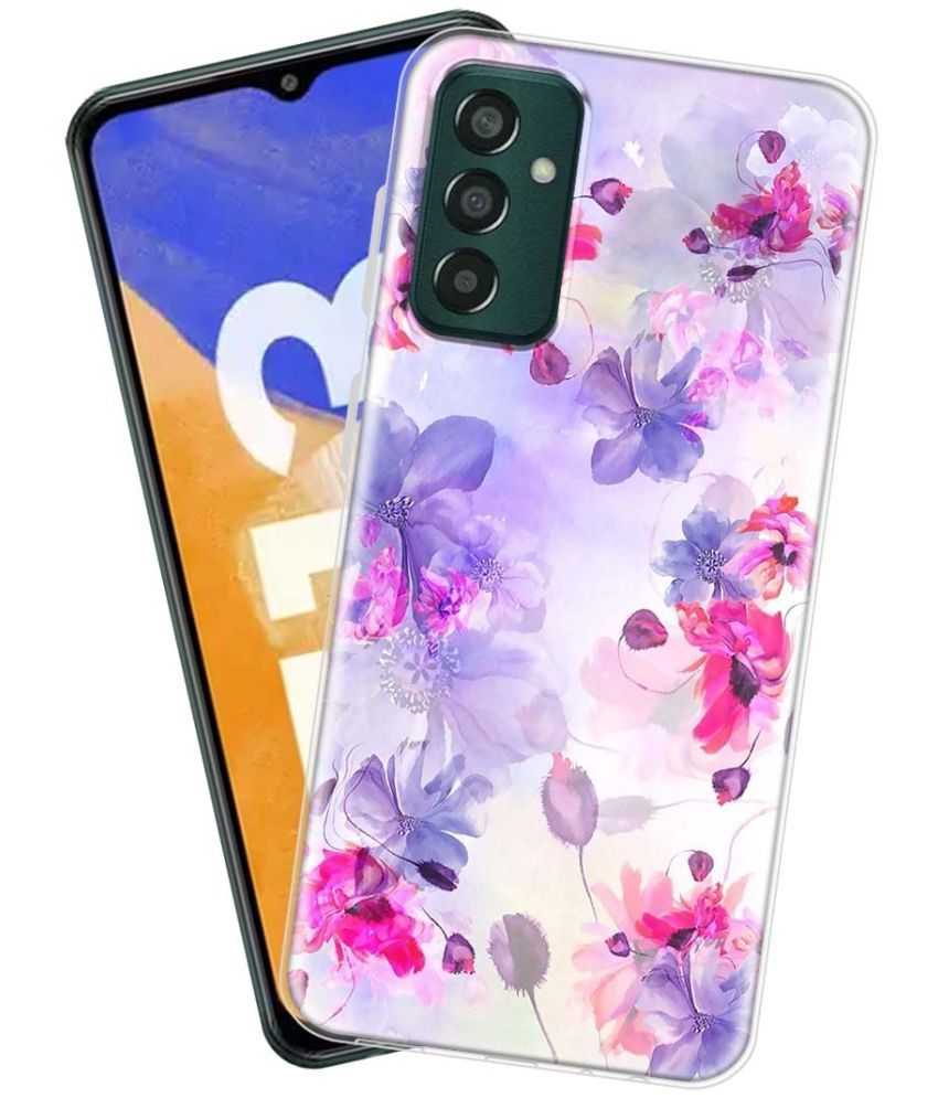     			Fashionury Multicolor Printed Back Cover Silicon Compatible For Samsung Galaxy F13 ( Pack of 1 )