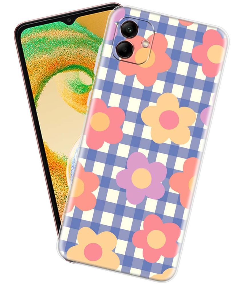     			Fashionury Multicolor Printed Back Cover Silicon Compatible For Samsung Galaxy A04 ( Pack of 1 )