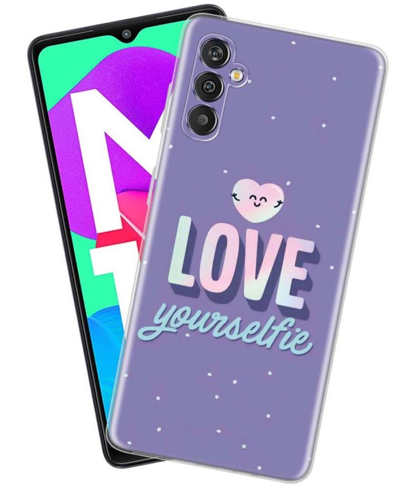     			Fashionury Multicolor Printed Back Cover Silicon Compatible For Samsung Galaxy M13 ( Pack of 1 )