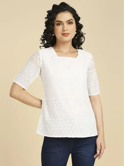 Buy Navy Tops for Women by VINAAN Online