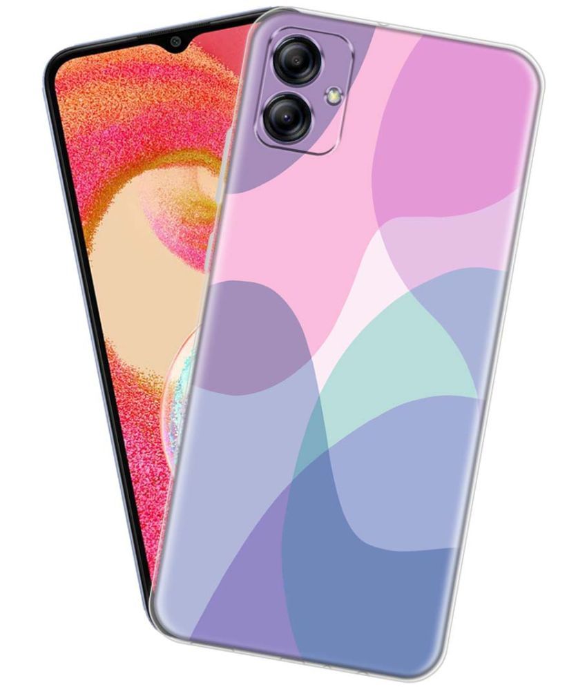     			Fashionury Multicolor Printed Back Cover Silicon Compatible For Samsung Galaxy A04e ( Pack of 1 )