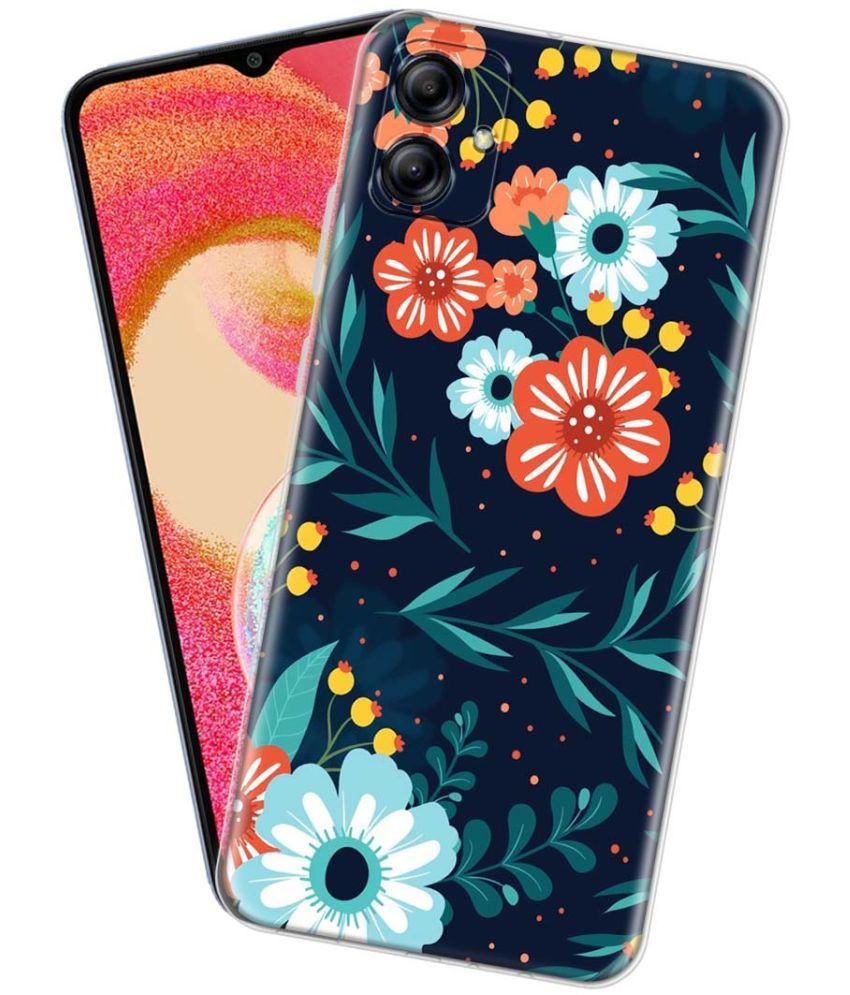     			Fashionury Multicolor Printed Back Cover Silicon Compatible For Samsung Galaxy A04e ( Pack of 1 )