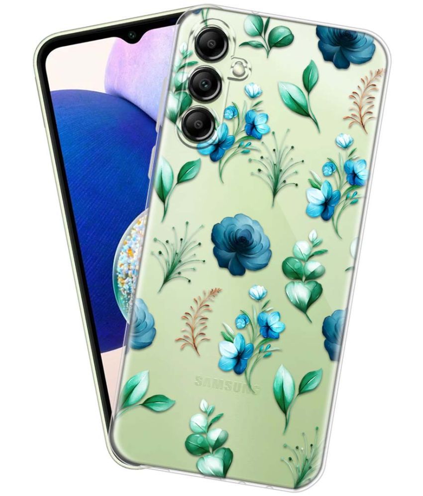     			Fashionury Multicolor Printed Back Cover Silicon Compatible For Samsung Galaxy A14 5G ( Pack of 1 )