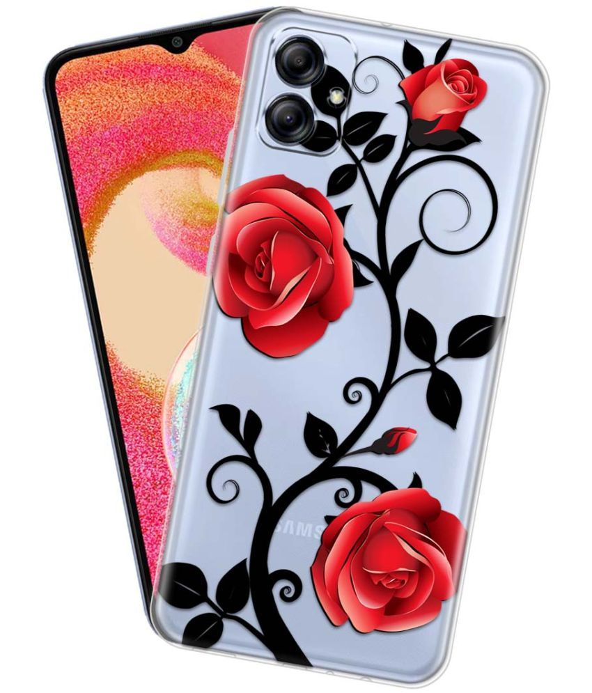     			Fashionury Multicolor Printed Back Cover Silicon Compatible For Samsung Galaxy A04e ( Pack of 1 )