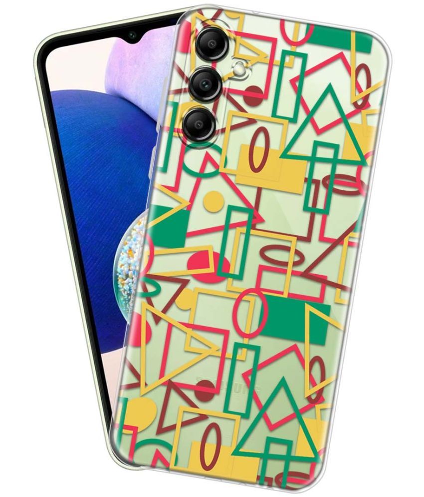     			Fashionury Multicolor Printed Back Cover Silicon Compatible For Samsung Galaxy A14 5G ( Pack of 1 )