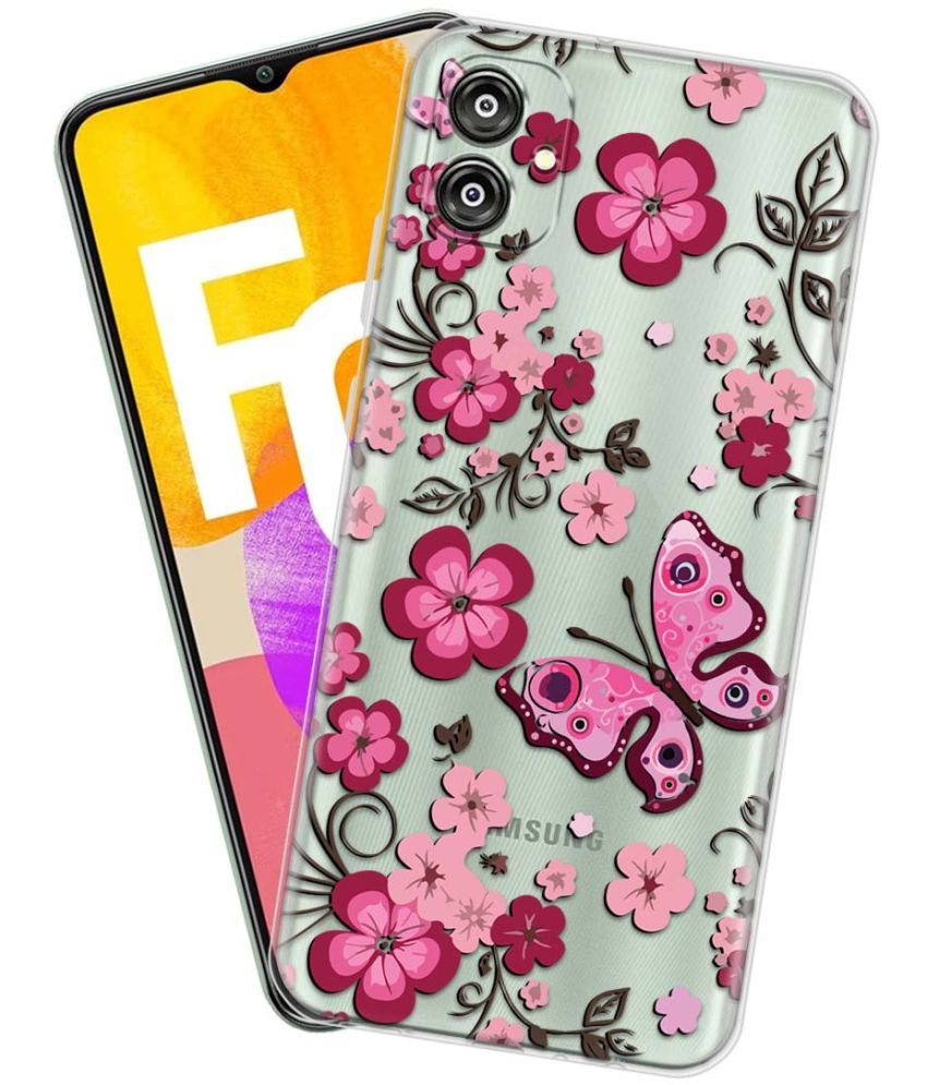     			Fashionury Multicolor Printed Back Cover Silicon Compatible For Samsung Galaxy F04 ( Pack of 1 )