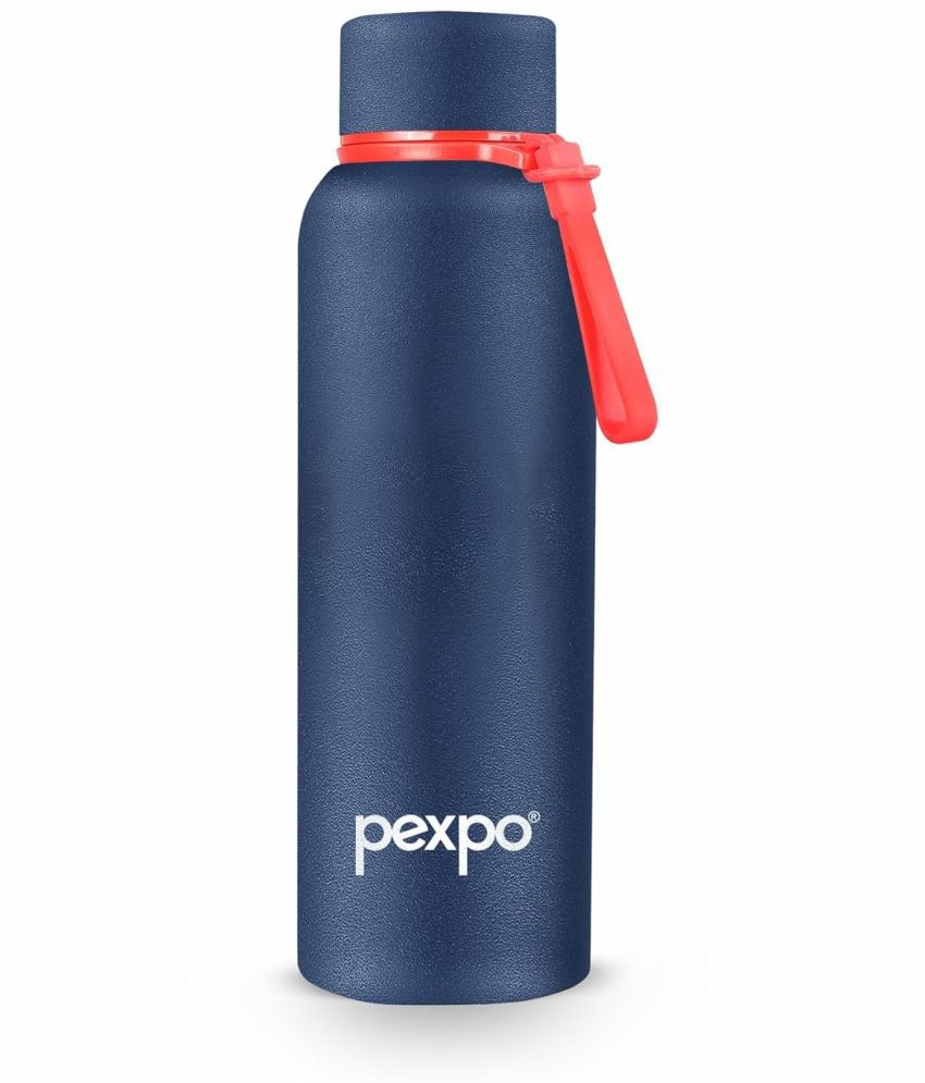     			Pexpo 24Hrs Hot/Cold Light Blue Thermosteel Flask ( 1000 ml )