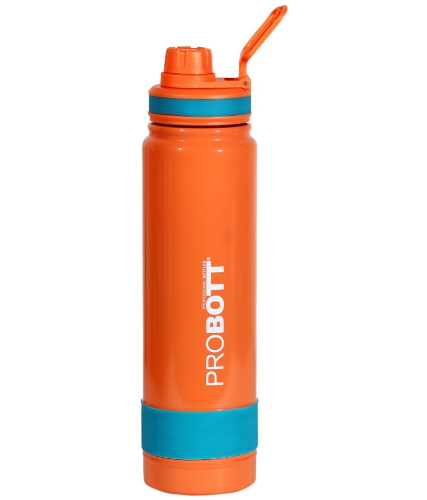     			Probott Rainbow Orange Thermosteel Flask ( 700 ml )