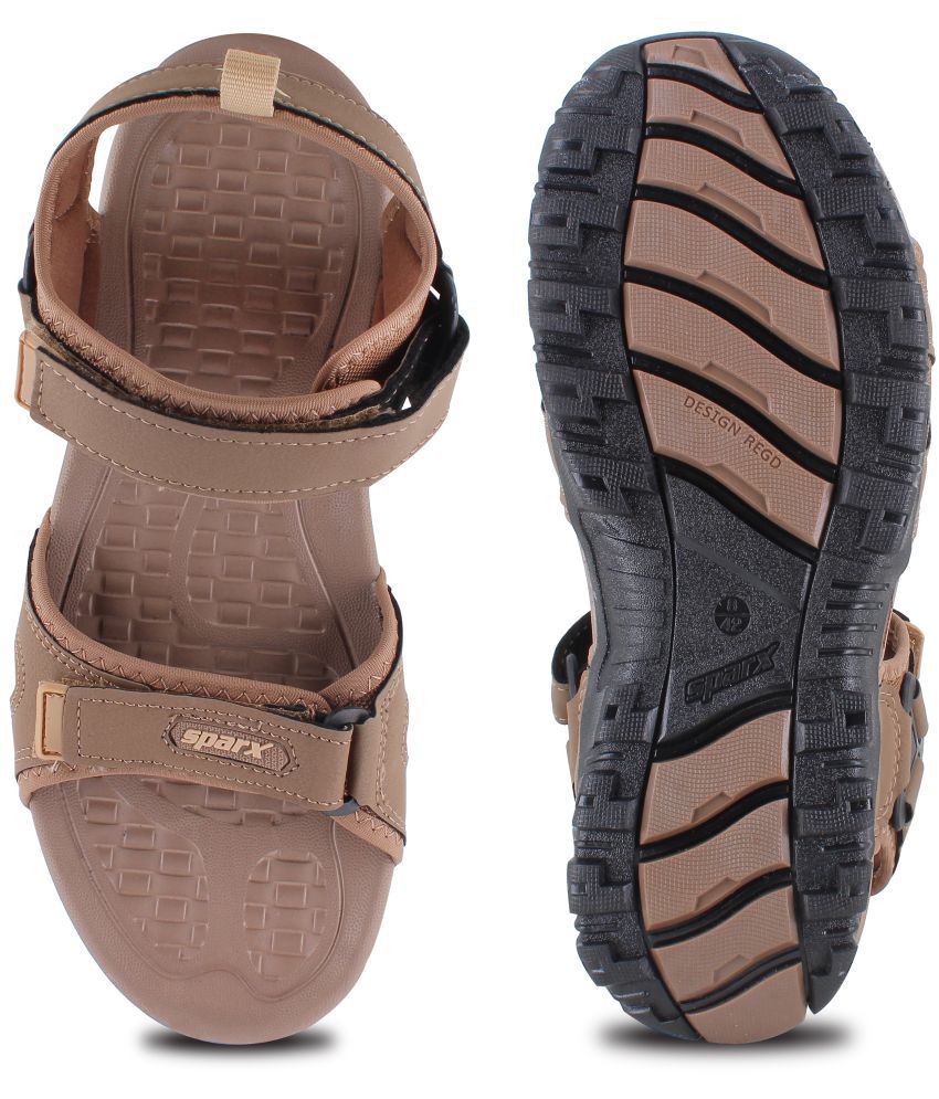     			Sparx - Beige Men's Floater Sandals