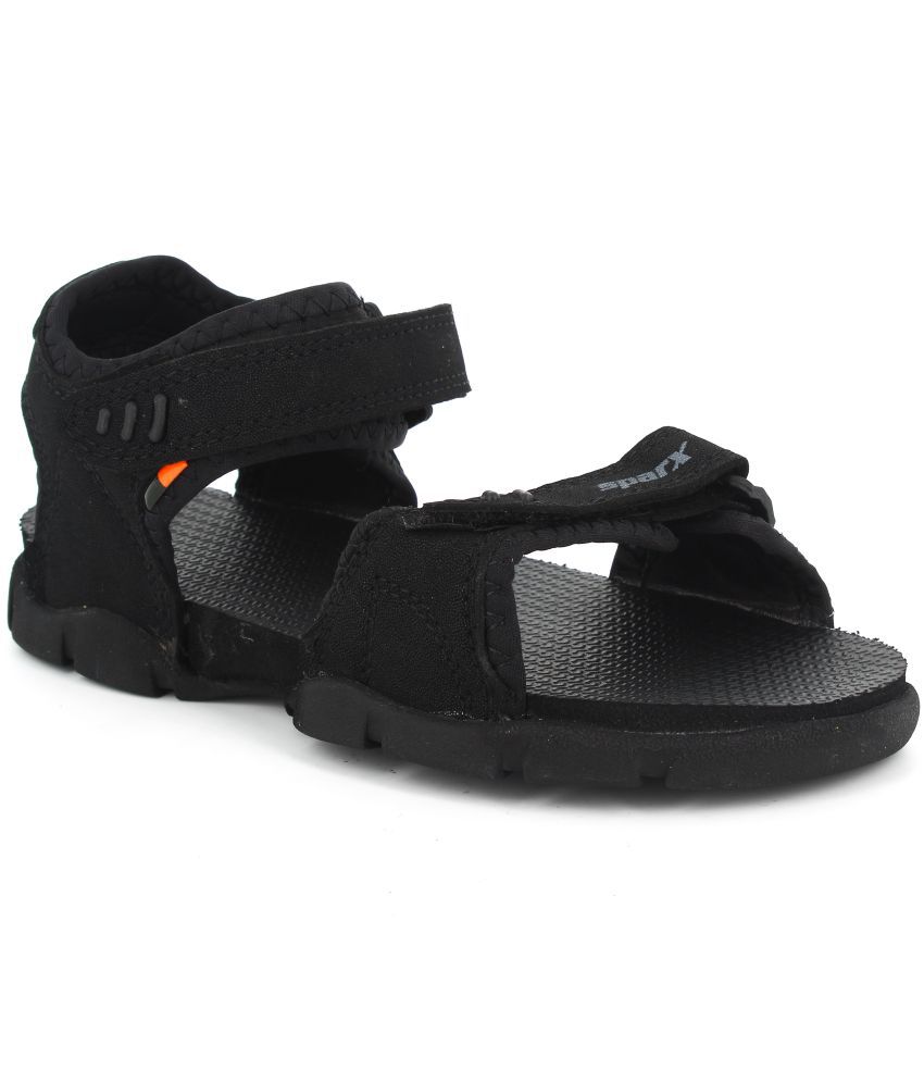     			Sparx - Black Men's Floater Sandals