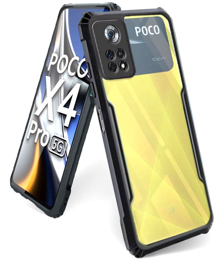     			Fashionury Bumper Cases Compatible For Rubber Poco X4 Pro 5G ( Pack of 1 )