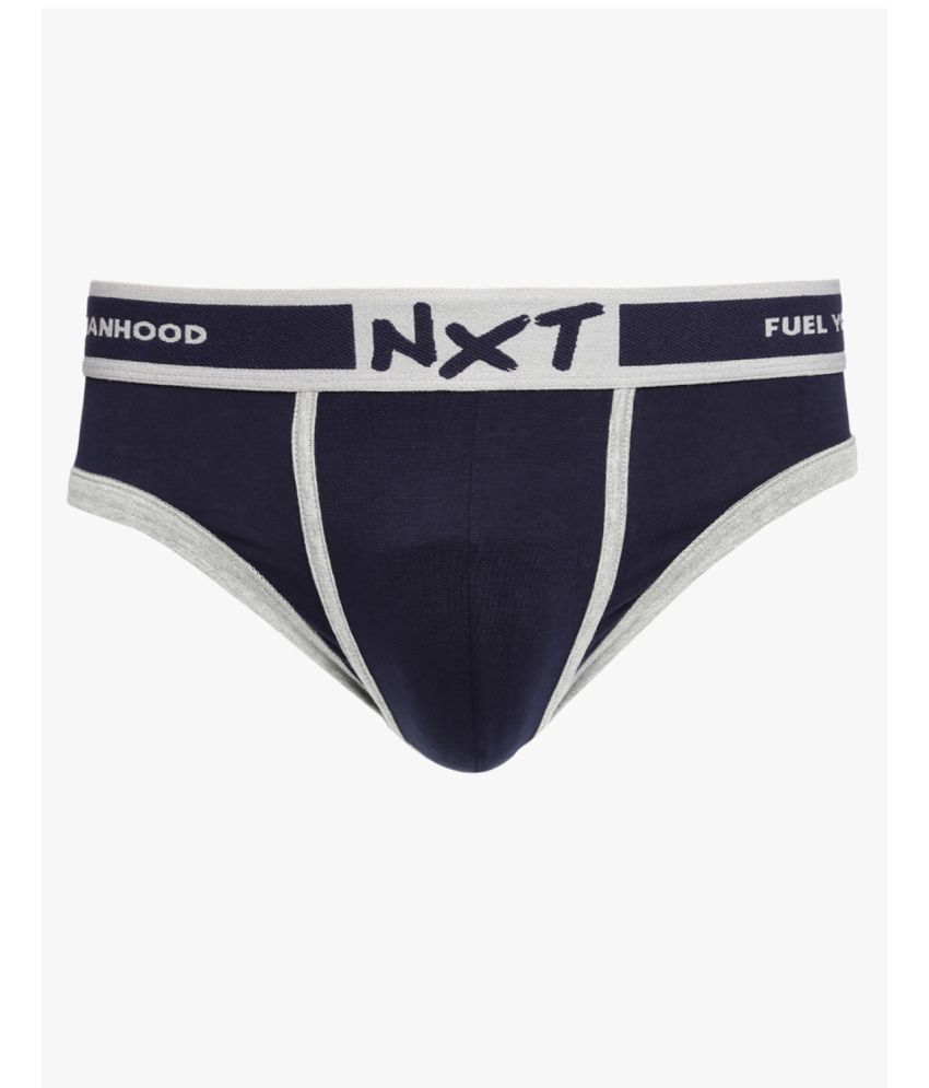     			Force NXT Cotton Men's Briefs ( Blue ) Flexz Eon