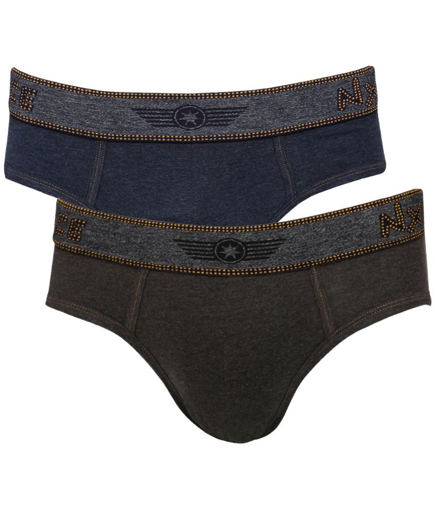     			Force NXT Pack of 2 Cotton Men's Briefs ( Multicolor ) Deimyte