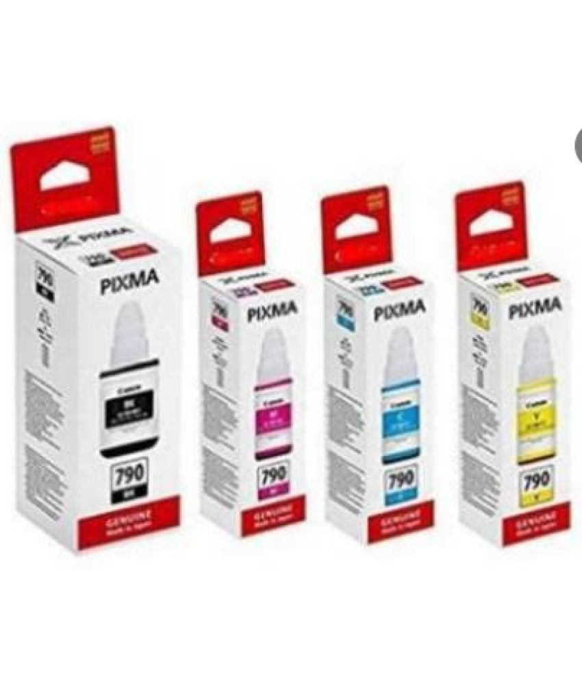     			ID CARTRIDGE GI 790 Multicolor Pack of 4 Cartridge for GI 790 INK Cartridge Pack Of 4 For Use Pixma G1000, G2000, G3000 Printers